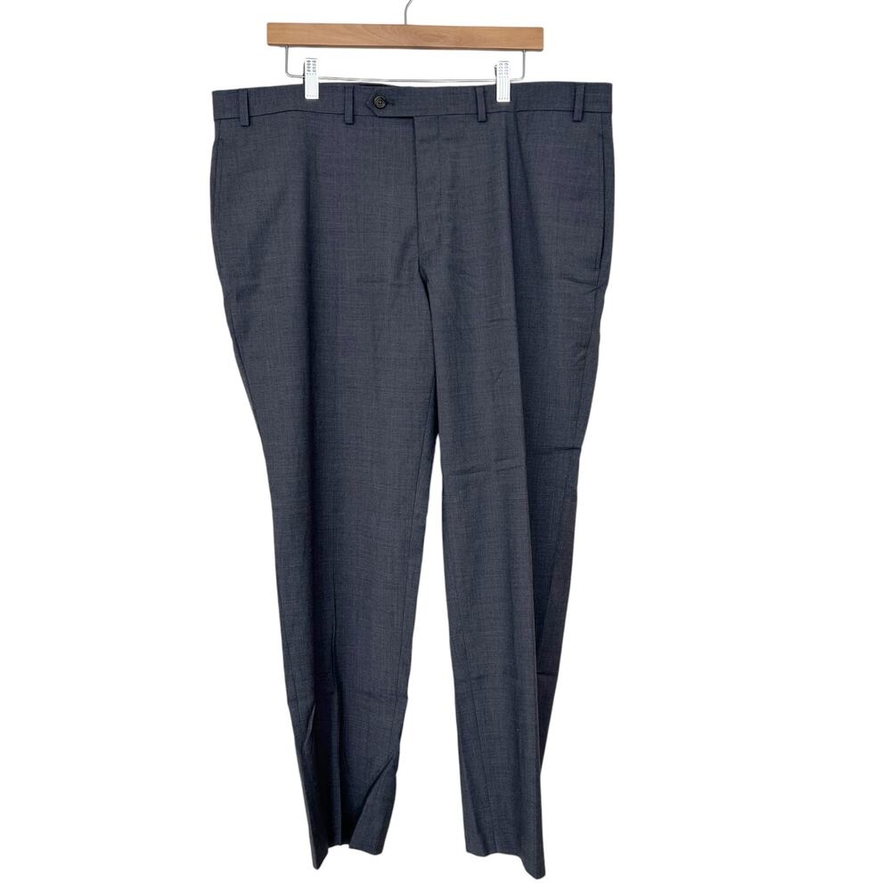 Lauren Ralph Lauren Gray High Performance Wool Dress Pants Sz 40x30